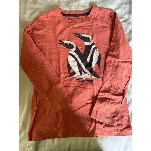 Tea Collection peguin shirt  size 10 - Picture 1 of 2
